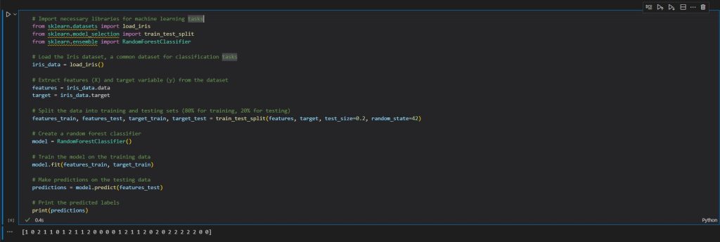 Keras - Code example