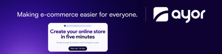 ayor.ai like Shopify - build your online store 