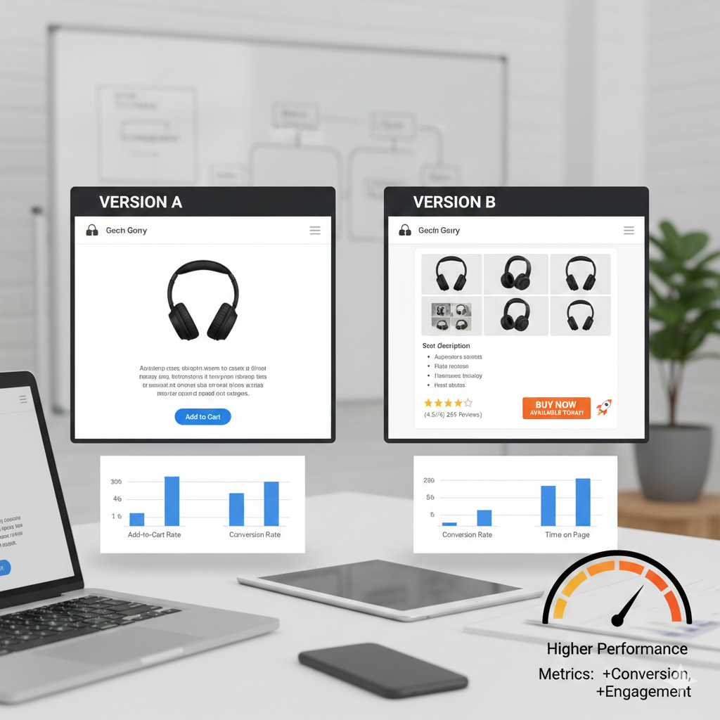 What is AB testing in e-commerce 