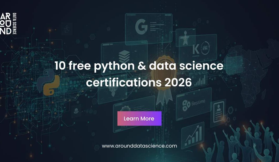 10 free python & data science certifications 2026