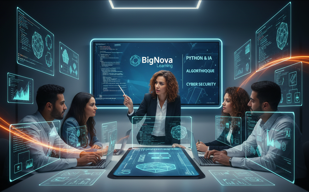 Local training support in Algeria BigNova Learning - 10 free python & data science certifications 2026